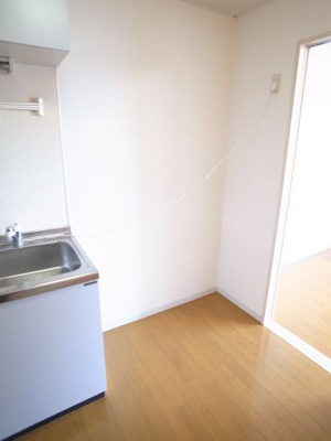 【キッチン】 | アルファヴィレッジ | 冷蔵庫はこちらに