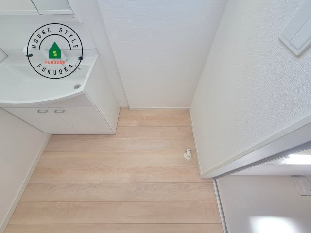 福岡市西区今宿東3丁目第10-6棟(2号棟)の内観：施工例|ランドリースペースは広さもたっぷり。