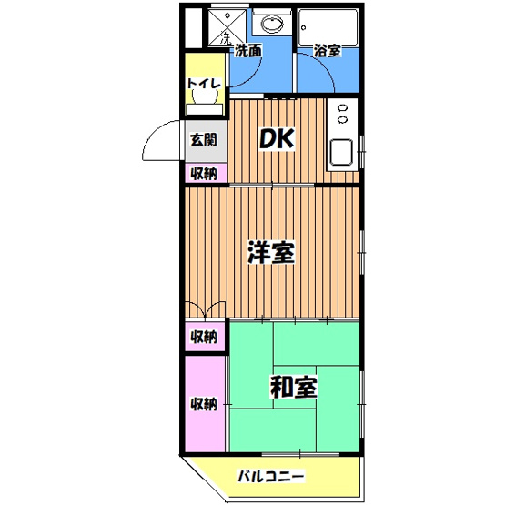 【間取り】 | フローレオ淵野辺