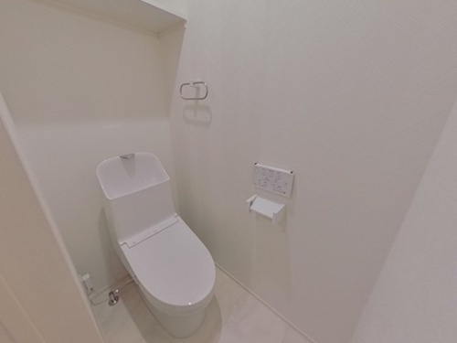 熊本市中央区坪井６丁目のアパートのトイレ