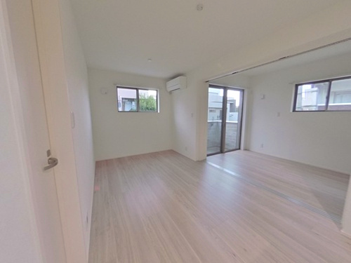 熊本市中央区坪井６丁目のアパートの居間・リビング