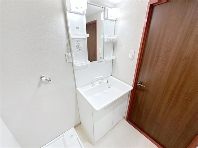 ウイングマンションアークの洗面所