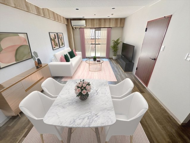 ウイングマンションアークの居間・リビング