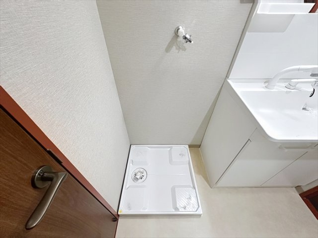 ウイングマンションアークの洗面所