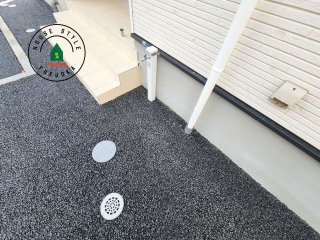 福岡市西区今宿東3丁目第10-6棟(3号棟)の外観：施工例|将来的にウッドデッキなど施工して、素敵なバルコニースペースを活用できます。