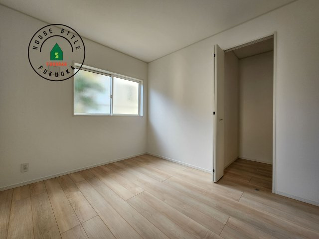 福岡市西区今宿東3丁目第10-6棟(3号棟)の洋室|各部屋収納を備えており過ごしやすいお家です！