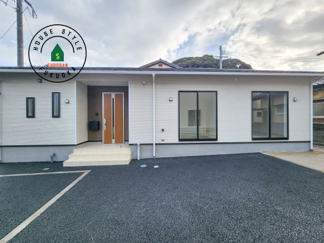 福岡市西区今宿東3丁目第10-6棟(3号棟)の外観|デザイン性のある外観です。