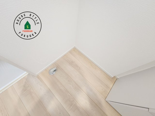 福岡市西区今宿東3丁目第10-6棟(3号棟)の内観：施工例|ランドリースペースは広さもたっぷり。