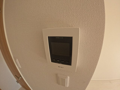 【セキュリティ】 | La chic TERACE | モニター越しに来客者の確認ができるので安心です