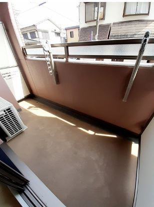 【バルコニー】 | ヴィラ村雨 | ☆神戸市須磨区　ヴィラ村雨☆