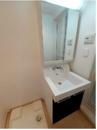 【洗面所】 | ヴィラ村雨 | ☆神戸市須磨区　ヴィラ村雨☆