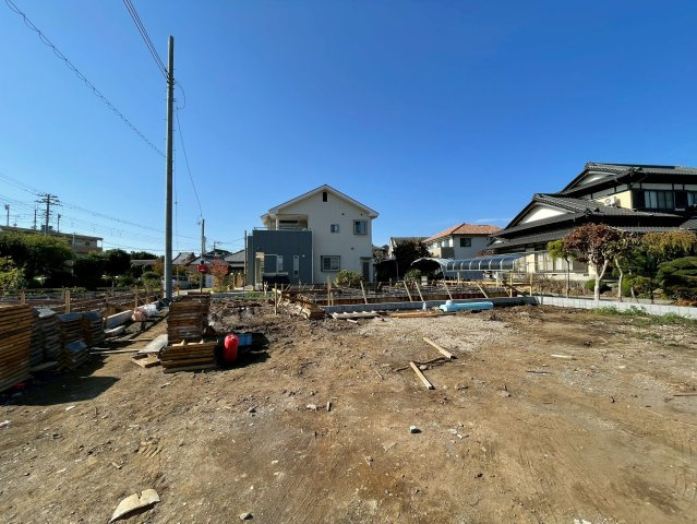 沼津市中沢田第３　新築戸建　全６棟　３号棟　の外観|現地撮影　11.7