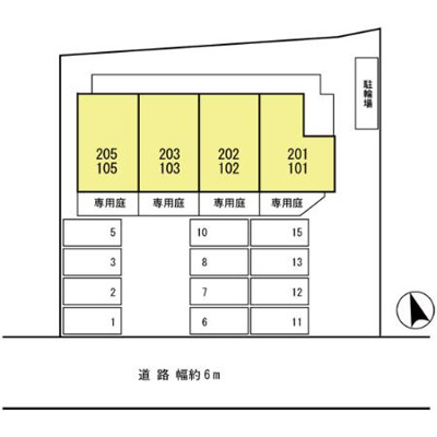 【区画図】 | エルスール | ☆神戸市西区　エルスール☆