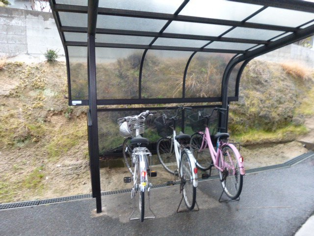 プチパール児島のその他共用部分|駐輪場