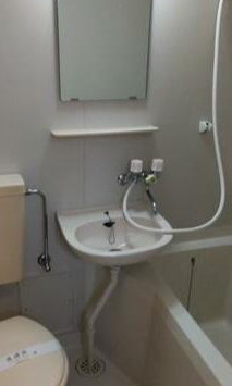 プライブ都立大の洗面所