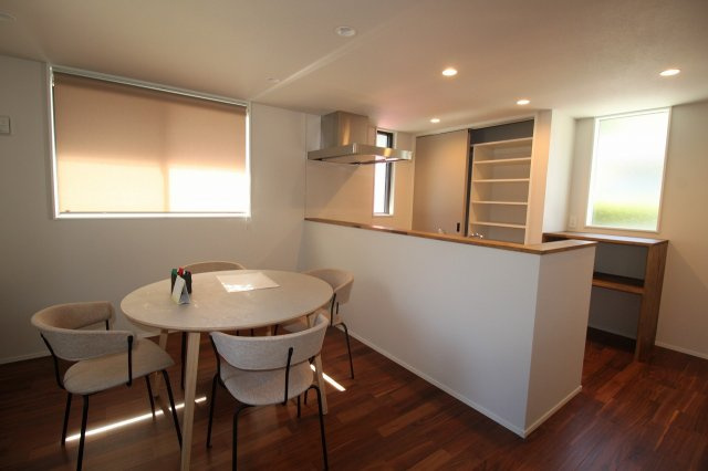 朝倉己　新築戸建　【モデルハウス】のキッチン|1Ｆ　10.76帖