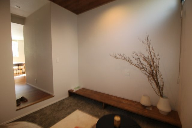 朝倉己　新築戸建　【モデルハウス】の居間・リビング|1Ｆ　4.5帖