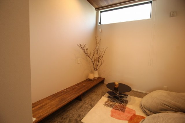 朝倉己　新築戸建　【モデルハウス】の居間・リビング|1Ｆ　4.5帖