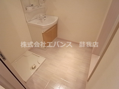 【洗面所】 | アンプレッセ | 広い洗面スペース