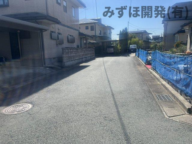 上山市四ツ谷二丁目5-23-37の前面道路含む現地写真|前面道路含む現地写真です