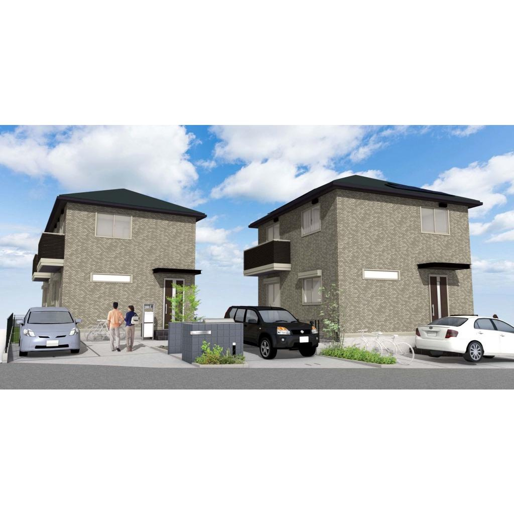 ラシーネ松ヶ丘　Ｂ棟の外観|外観です