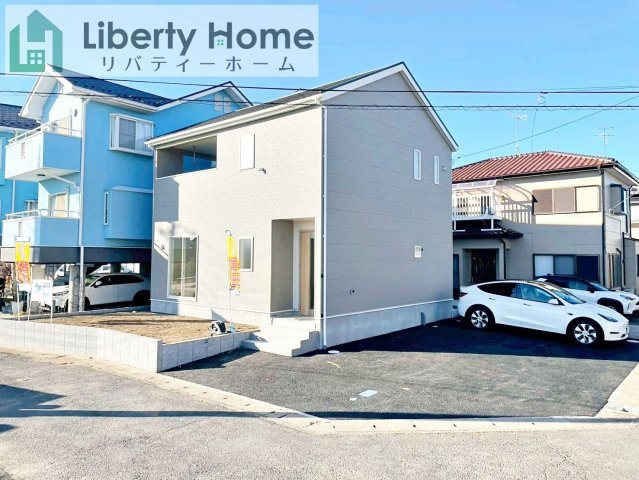 常総市東野原第1　新築戸建の完成予想図