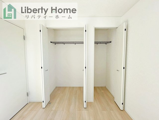 常総市東野原第1　新築戸建の収納