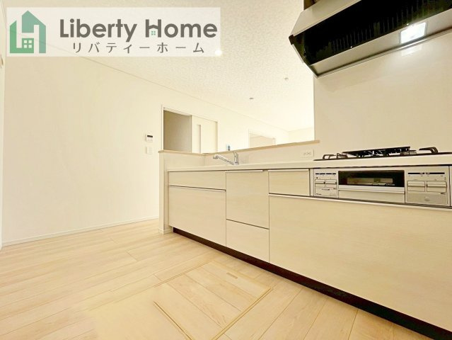 常総市東野原第1　新築戸建のキッチン