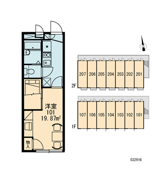【区画図】 | レオパレス友六