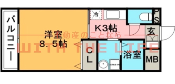 ローズガーデンⅡ【キャンペーン対象物件】の間取り