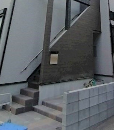 ハーモニーテラス大島Ⅱのエントランス