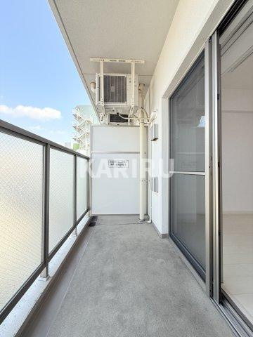 グランデュール大今里西のバルコニー