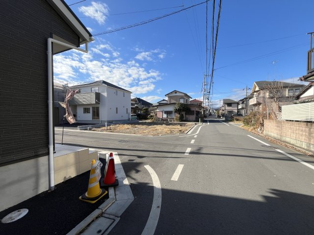 祝：成約済み　八王子市　諏訪町　新築戸建て　３７期の前面道路含む現地写真|～仲介手数料無料☆八王子ひなた不動産～　八王子市諏訪町　新築戸建て
