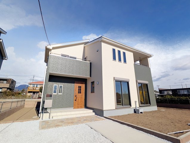 【外観】 | リーブルガーデン.S前橋市第1堀越町ー② | （建築前現地）
大胡小学校、大胡中学校まで徒歩3分！
カースペースは並列4台駐車可能！