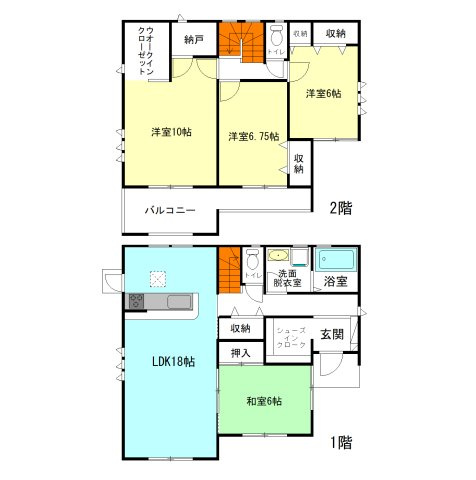 【区画図】 | リーブルガーデン.S高崎市第3片岡町ー① | カースペースは並列3台駐車可能！
