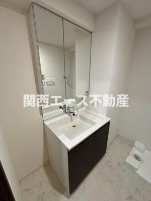 【洗面所】 | プレサンスNEO新深江リュミエル