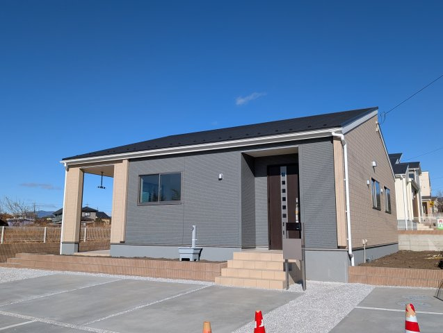 【外観】 | リーブルガーデン.S前橋市富士見町第11時沢ー④ | 人気の平屋住宅登場です！敷地面積75坪！