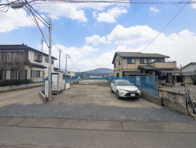 【前面道路含む現地写真】 | フォーセール渋川市第2金井ー①
