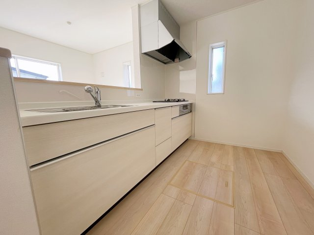 新築戸建・新築建売　本宮市本宮千代田第3　まゆみ小・第一中の独立洗面台|【同社施工例】