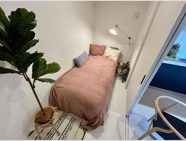 Jack nekoyaⅠの寝室|使い勝手のいい寝室です