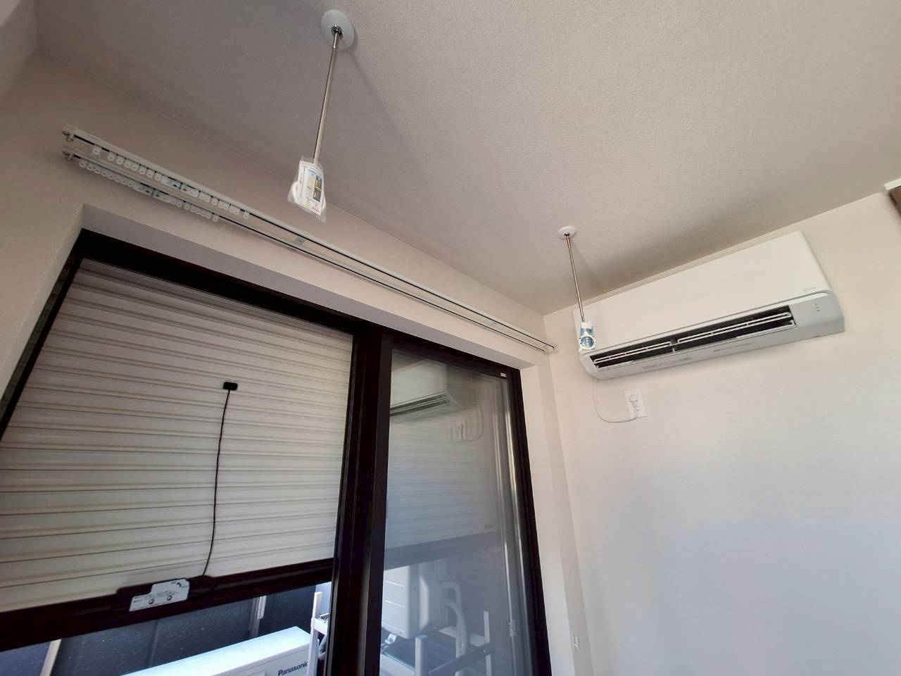 ボヌール西蒲田のバルコニー