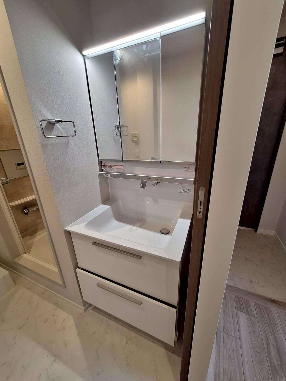 ボヌール西蒲田の洗面所