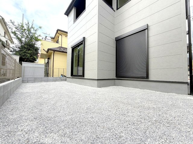 あきる野市野辺　全２棟　新築分譲の庭