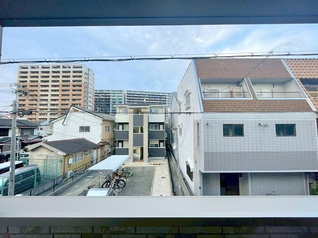 アート神崎川駅前の展望