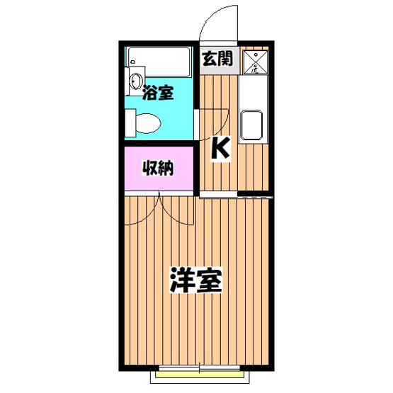 【間取り】 | パークハイツ中島Ⅰ