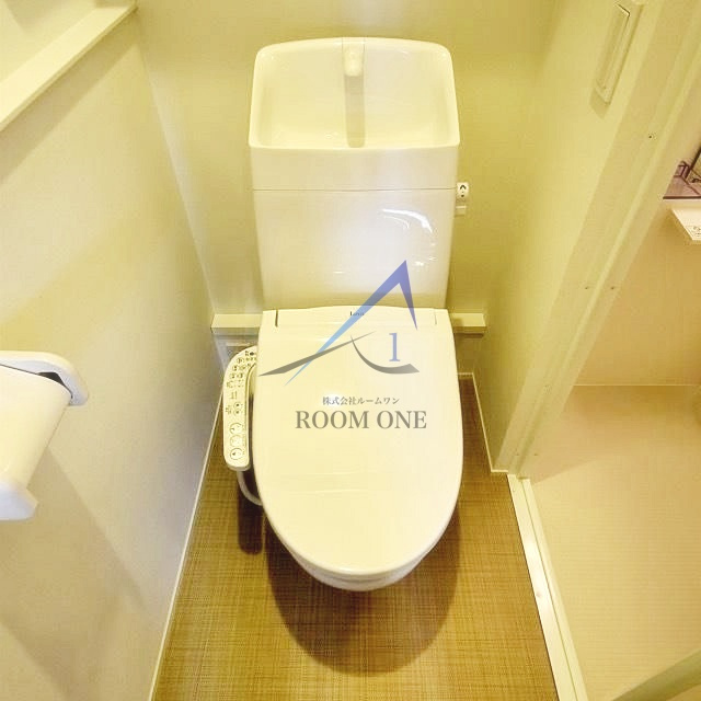 祖師谷アパートメントEのトイレ|トイレです。