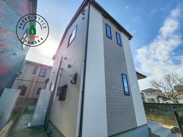 福岡市西区泉3丁目第1-2棟（A号棟)の外観|デザイン性のある外観です。