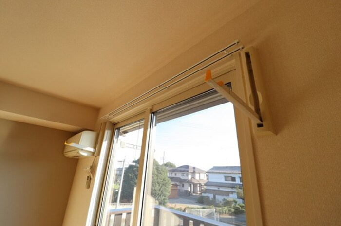 クレールの内装|室内物干し