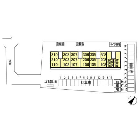 ロイヤルソフィアの区画図