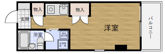 二宮ロイヤルハイツの間取り